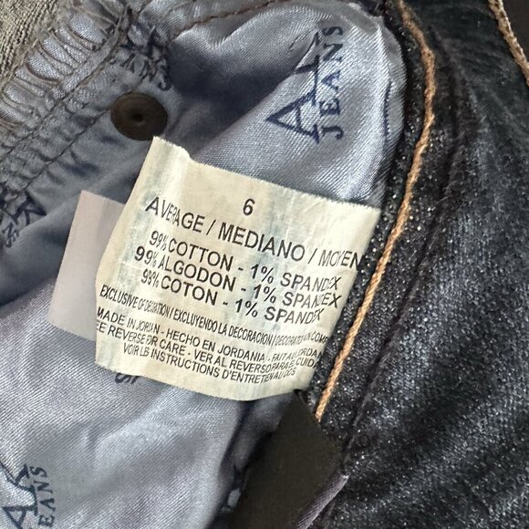 **Ladies AK Jeans Metropolitan Bootcut - Size 6, Waist 27 Regular - Ex Cond. - Picture 8 of 9